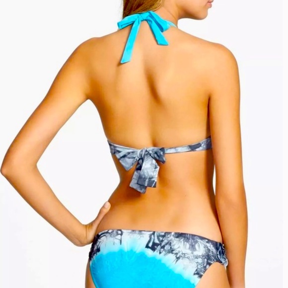 Lucky Brand Co Bathing Suits 2 Piece Bikini Sz L - Picture 3 of 10